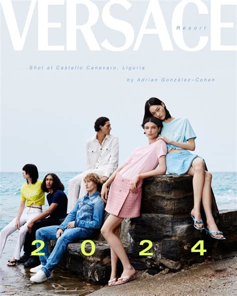 reclame versace|Versace 2024 campaign.